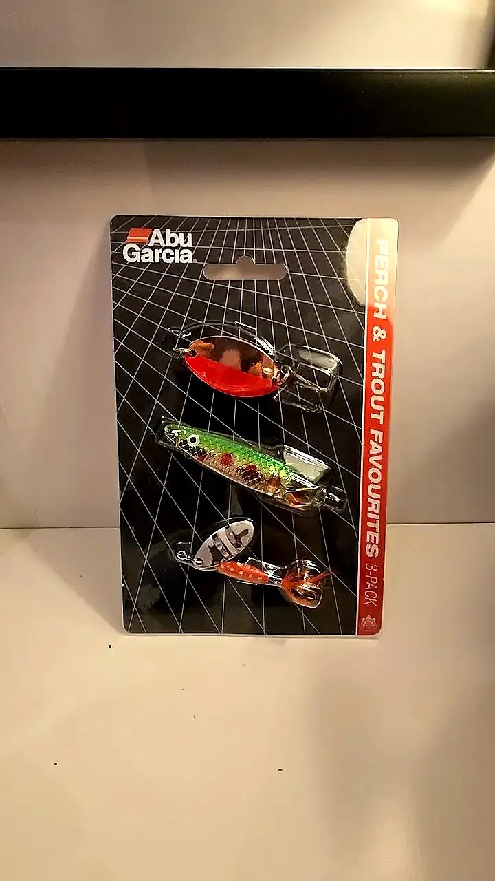 Abu Garcia Perch & Trout Favourites 3-pack fiskedrag