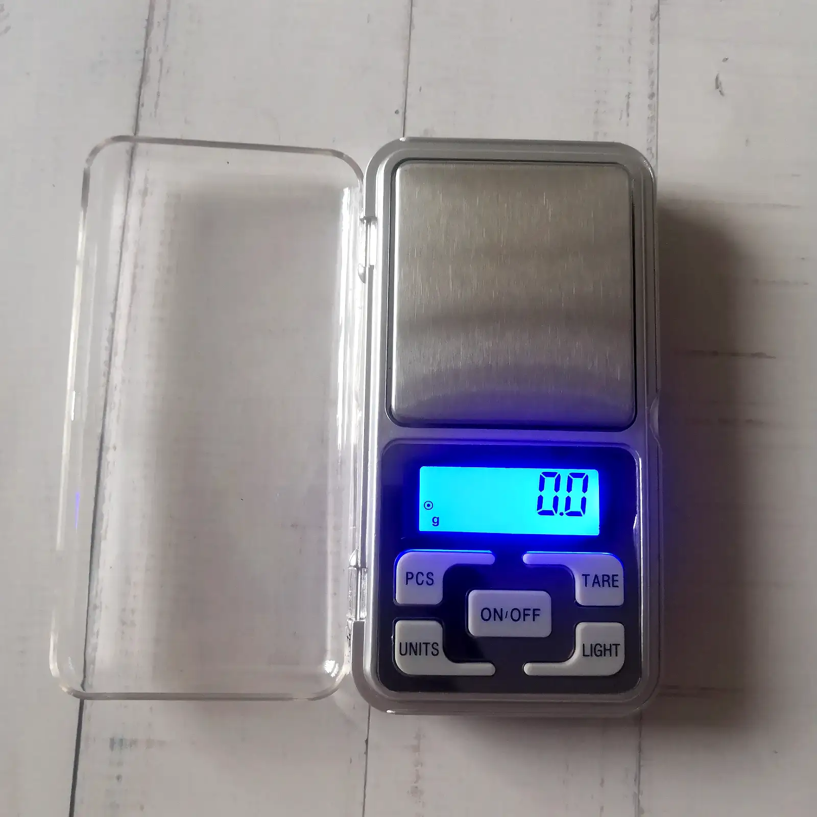 Mini elektronisk köksvåg 500g/0.1g