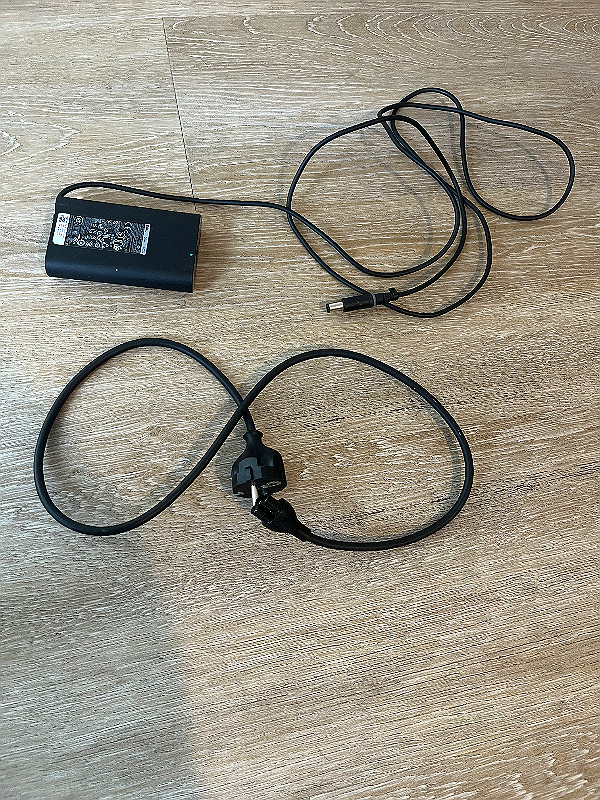 Dell 65W original nätadapter/laddare + strömkabel