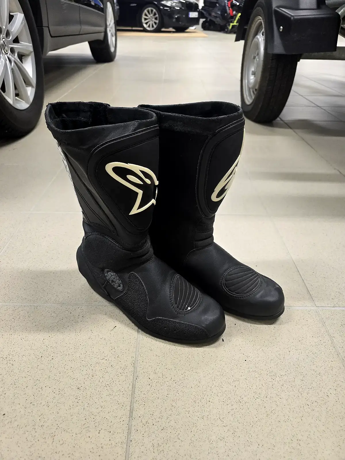 Alpinestars Motorcykelstövlar Svarta Storlek 41