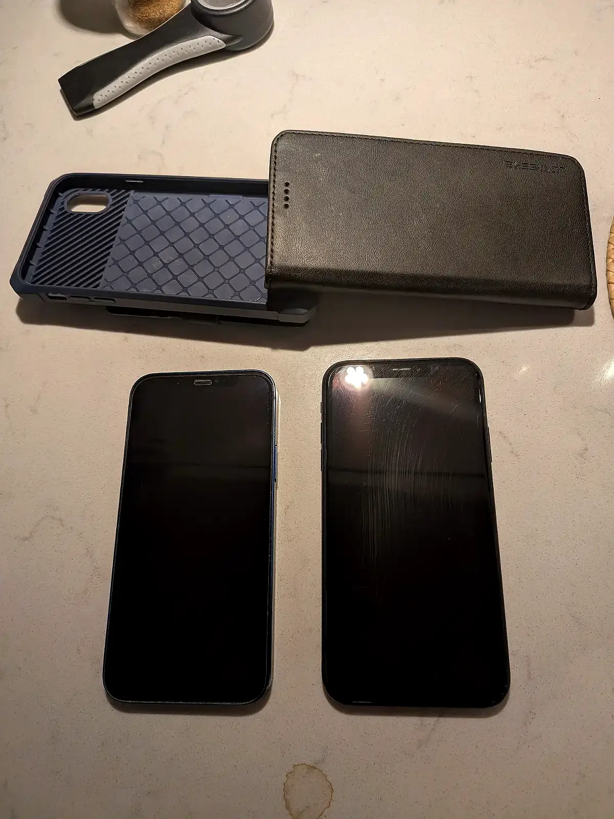 Apple iPhone 12 & iPhone XR 64GB Blå/Svart