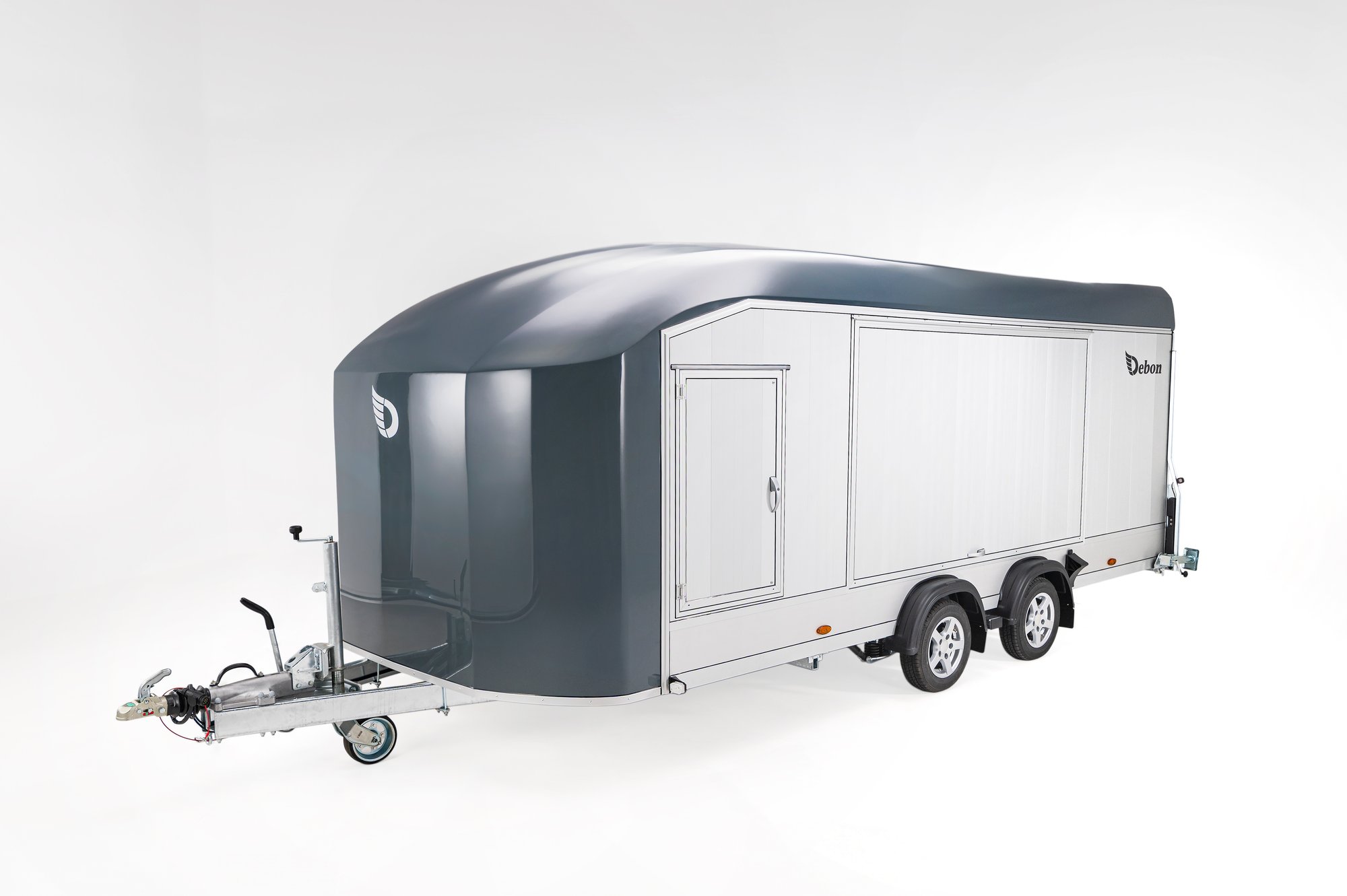 Debon Roadster C2000 Aluminium svart - Med Sidodörr Launc