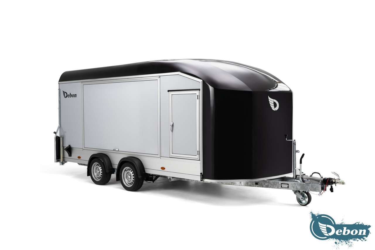 Debon Roadster C1000 Aluminium svart - Med Sidodörr