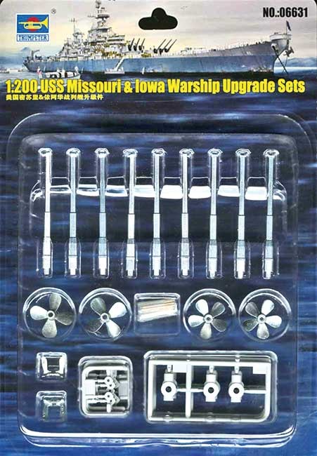 Upgrade Kit til USS Missouri skala 1/200