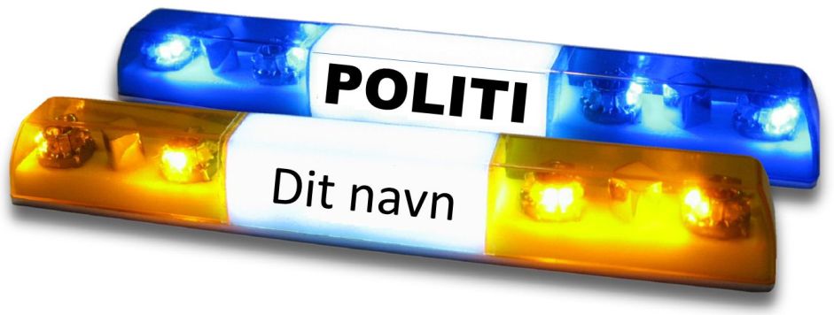 Lysbro med orange rotorblink, skala 1/14 - 1/16