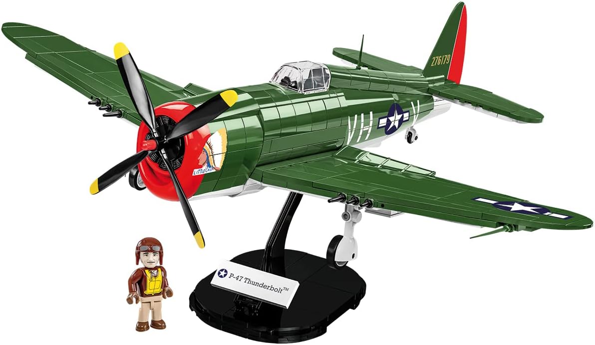 COBI-5737 P - 47 Thunderbolt Flygplan