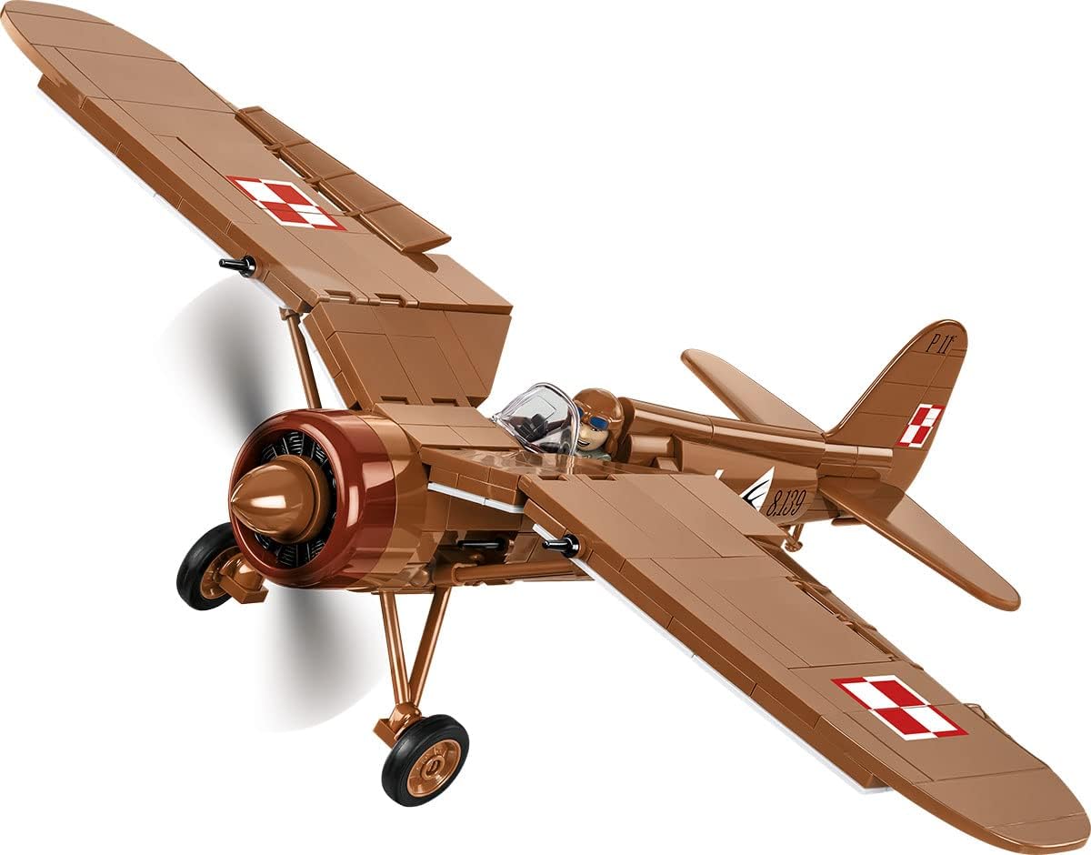 COBI-5742 PZL P.11C historiskt stridsflygplan