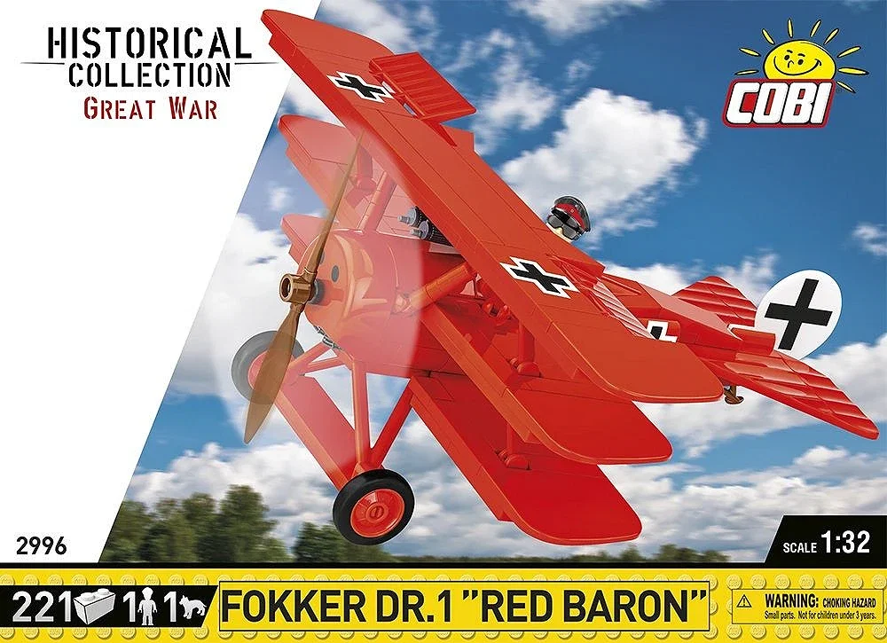 COBI-2996 Fokker DR.I "Red Baron"