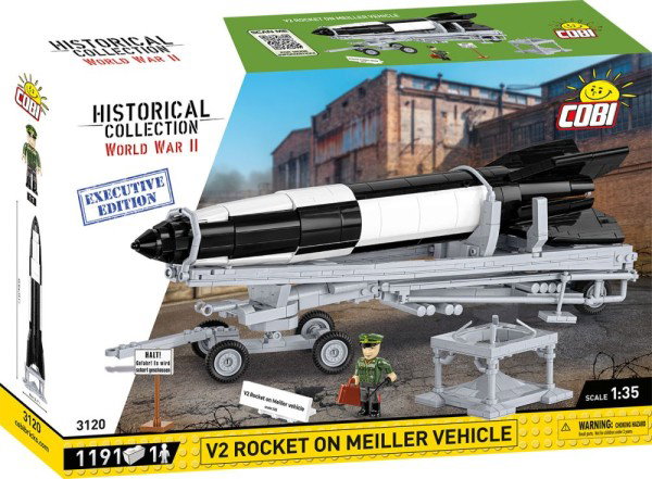 COBI-3120 Tysk V2 ROCKET & TRANSPORTER - Executive Edition