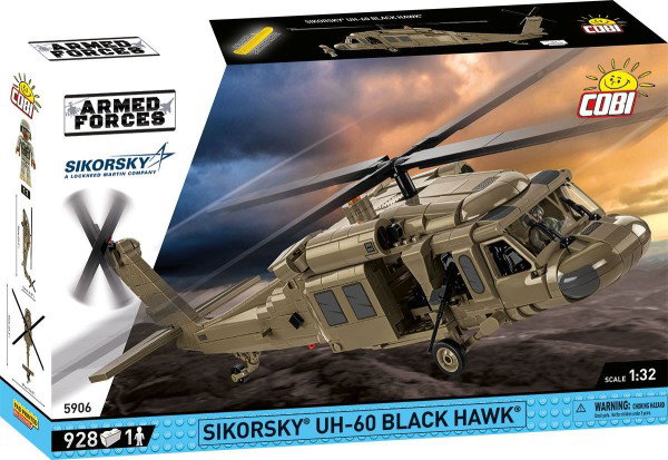 COBI-5906 SIKORSKY UH-60 BLACK HAWK HELIKOPTER
